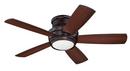 72W 5-Blade Ceiling Fan with 44 in. Blade Span in Oiled Bronze