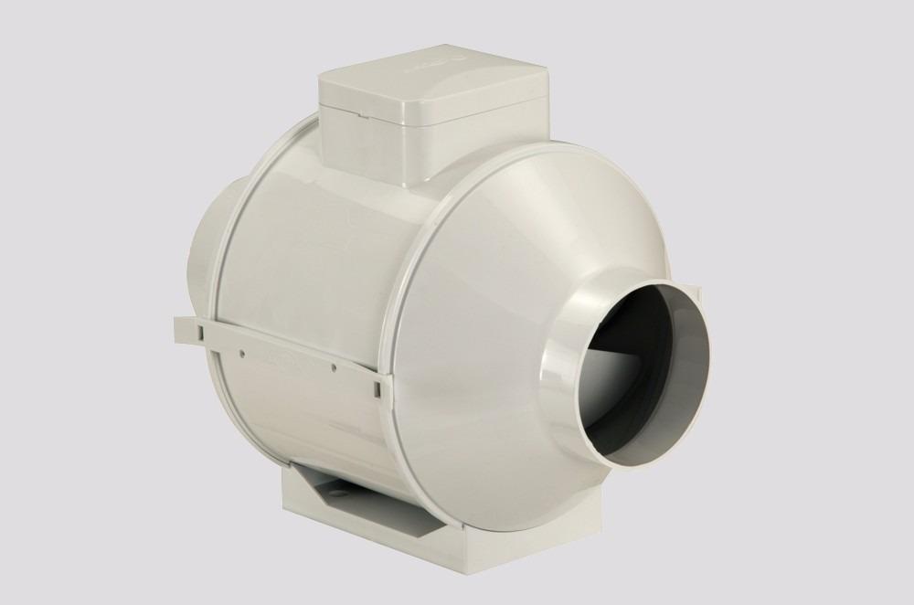 Sicflux Corporation White Bathroom Exhaust Fan in White 