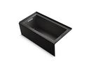 KOHLER Black Black&trade; UNDERSCORE 60X32 IA BATH LH 