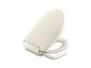 Elongated Closed Front Bidet Seat in Biscuit