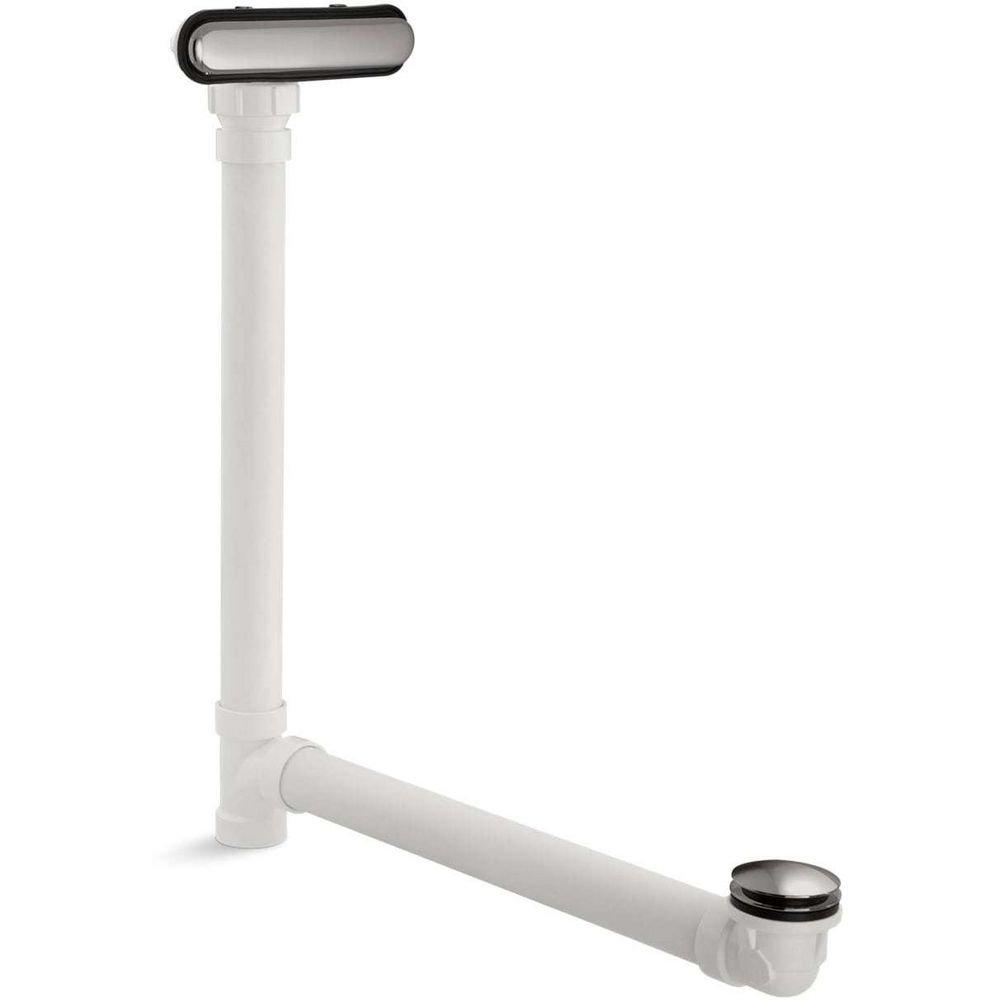 KOHLER Vibrant Titanium Plastic Toe-Tap Drain 