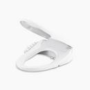 KOHLER White Elongated Closed Front with Cover Toilet Seat 