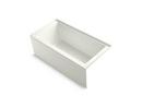 KOHLER Dune 60 x 30 in. Soaker Alcove Bathtub with Right Drain 
