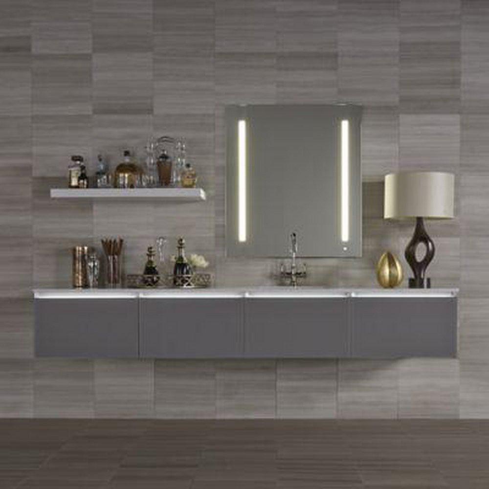 Robern 23-1/8 in. Rectangle Wall Mirror with OM Audio (Less Frame) 