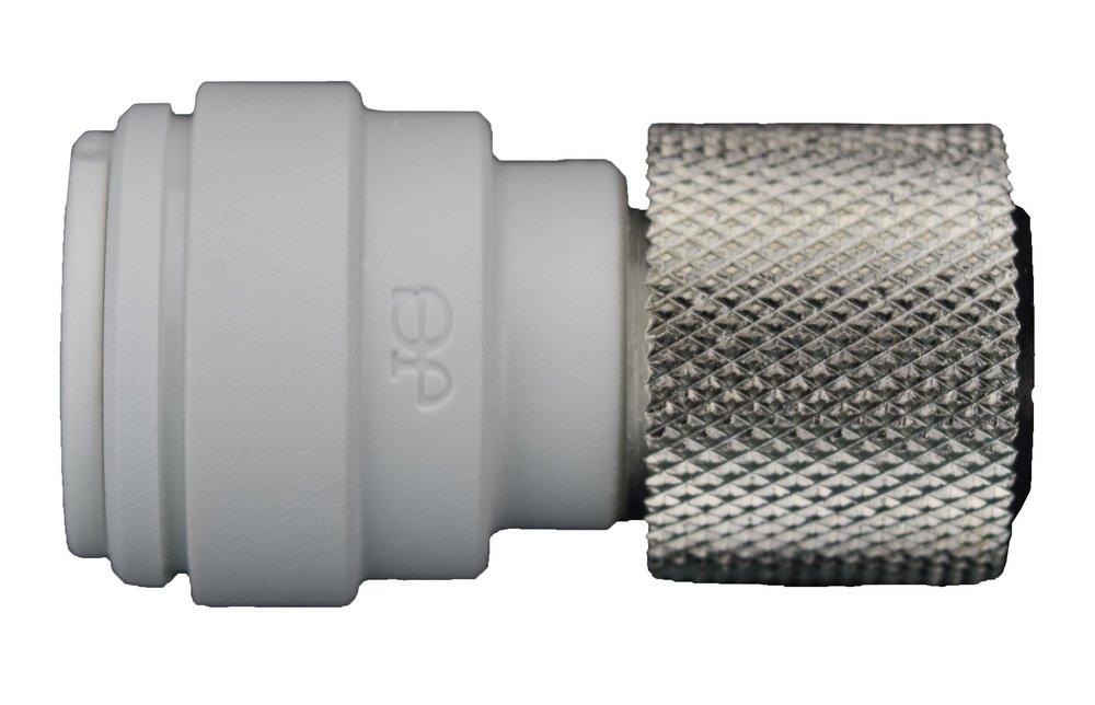 John Guest White MPT x Barbed Nylon Adapter 