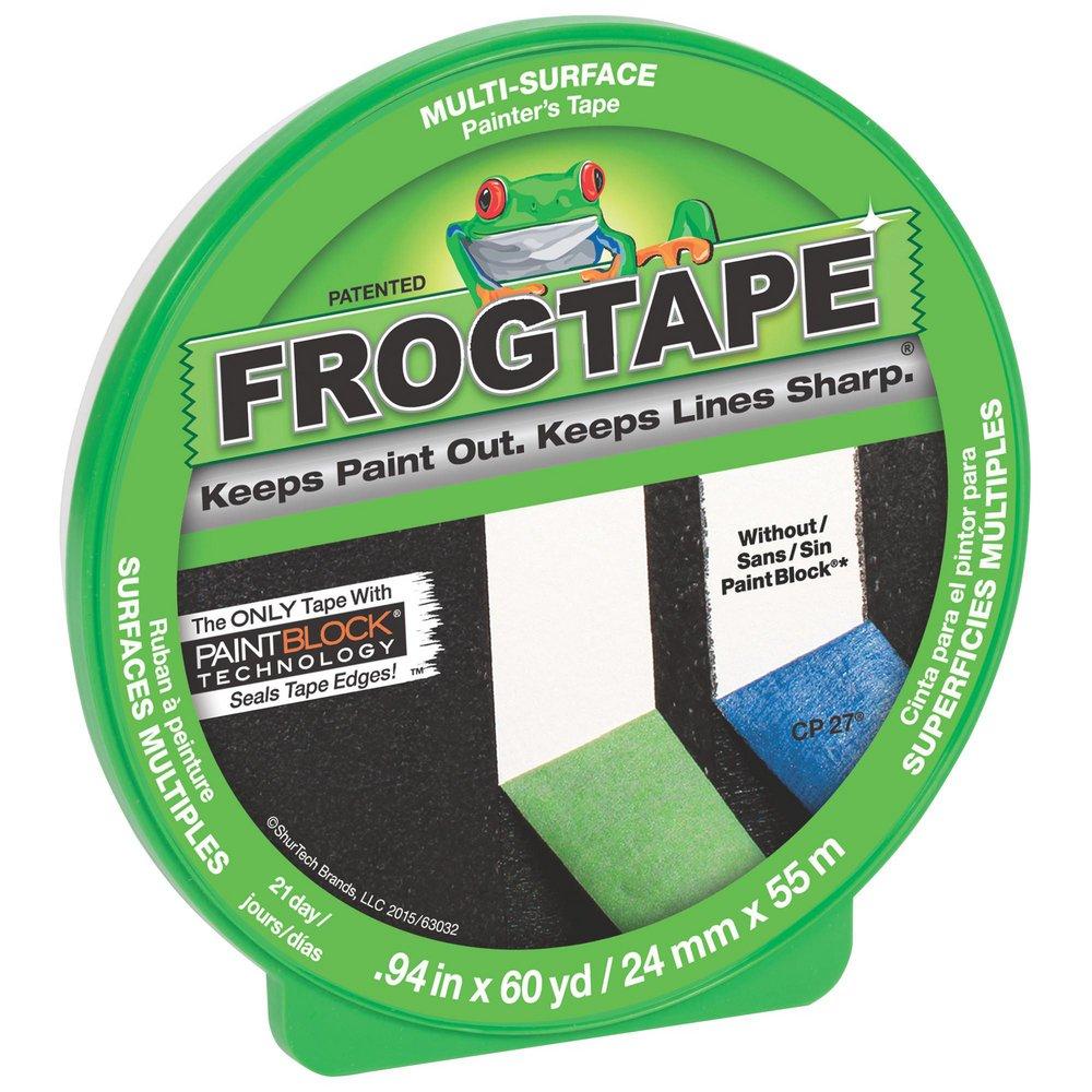 FrogTape&reg; Green 1 in. Multi-Surface Painter Tape 