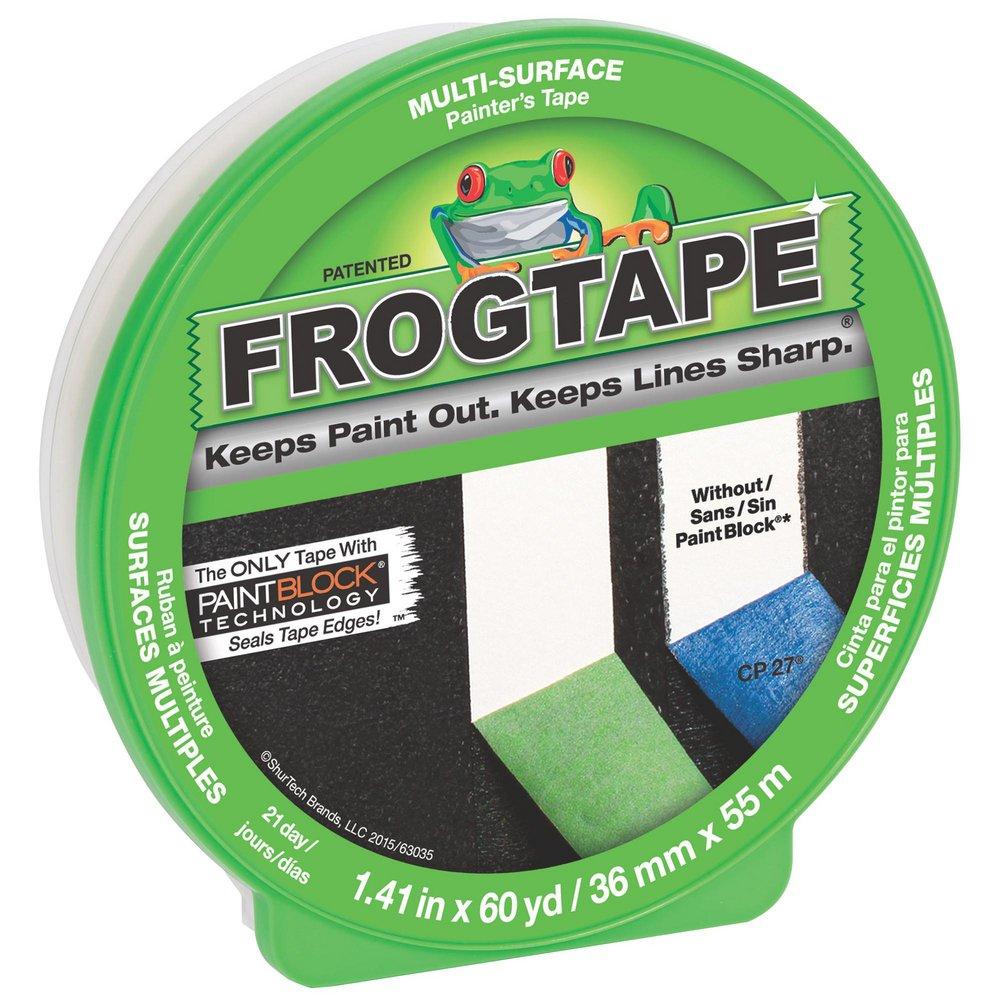 FrogTape&reg; Green 1-1/2 in. Multi-Surface Painter Tape 