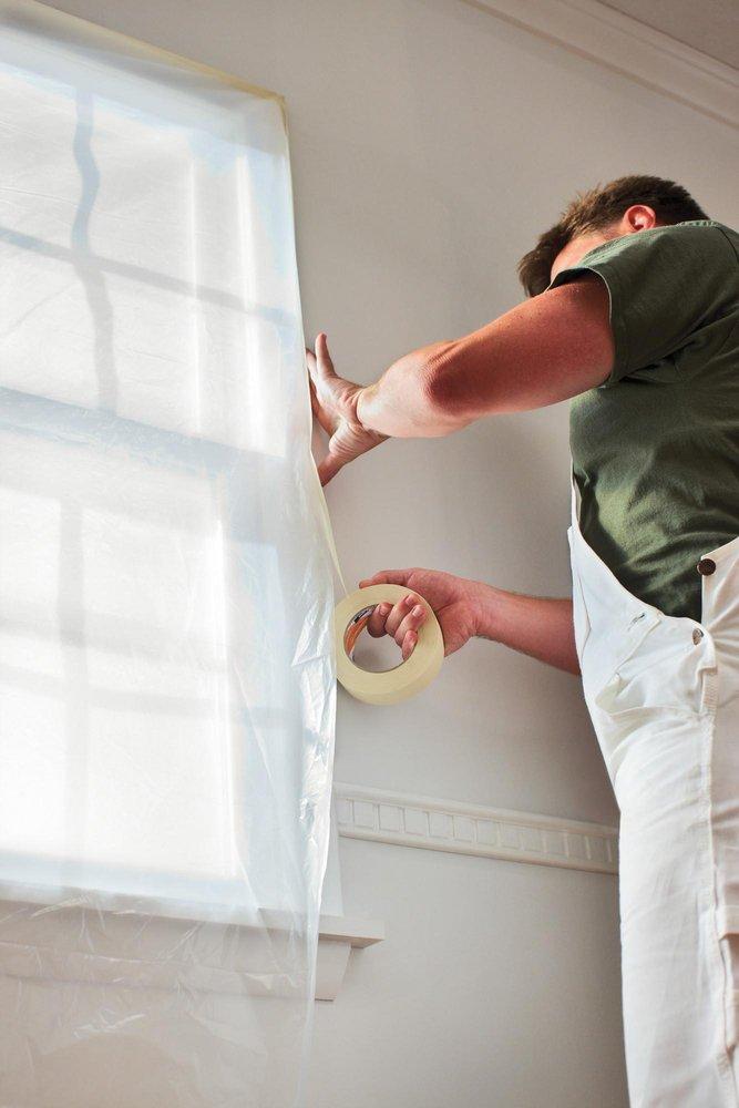 Shurtape Natural 1 in. Contractor High Adhesion Masking Tape 