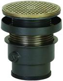 Sioux Chief Push Joint Ductile Iron Cleanout Assembly with 6-1/2 in. Round Nickel Bronze Ring and Cover 