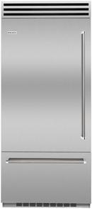 35-3/4 in. 16.66 cu. ft. Bottom Mount Freezer Refrigerator in Stainless Steel