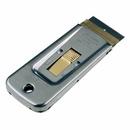 Unger Silver 3 in. Safety and Janitorial Scraper 
