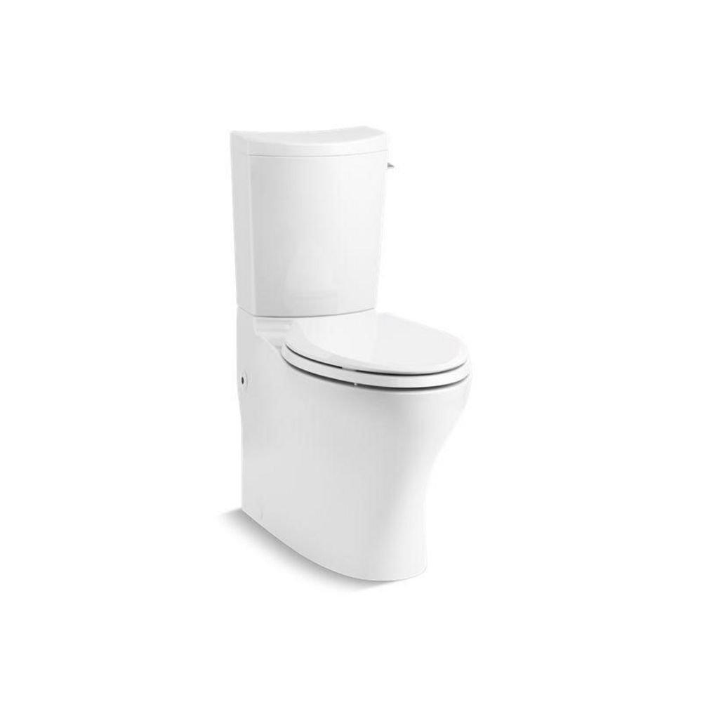 KOHLER White 1.6 gpf Elongated Two Piece Toilet 