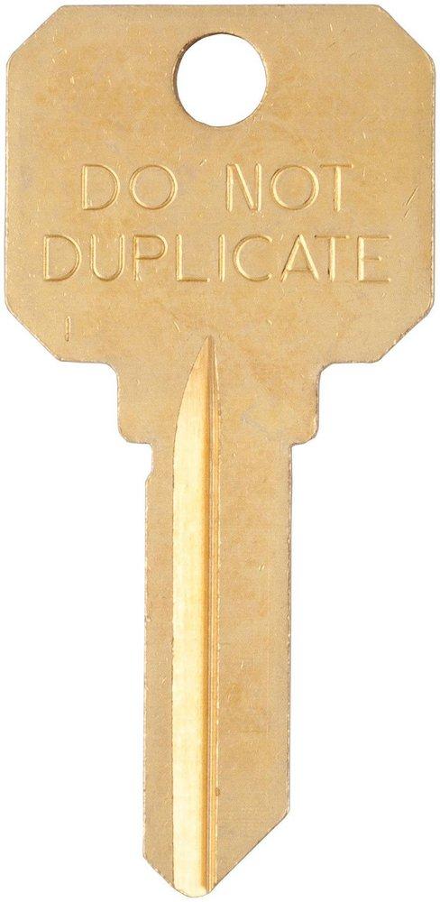 6-Pin Schlage Key Blank in Polished Nickel (50 per Box) 