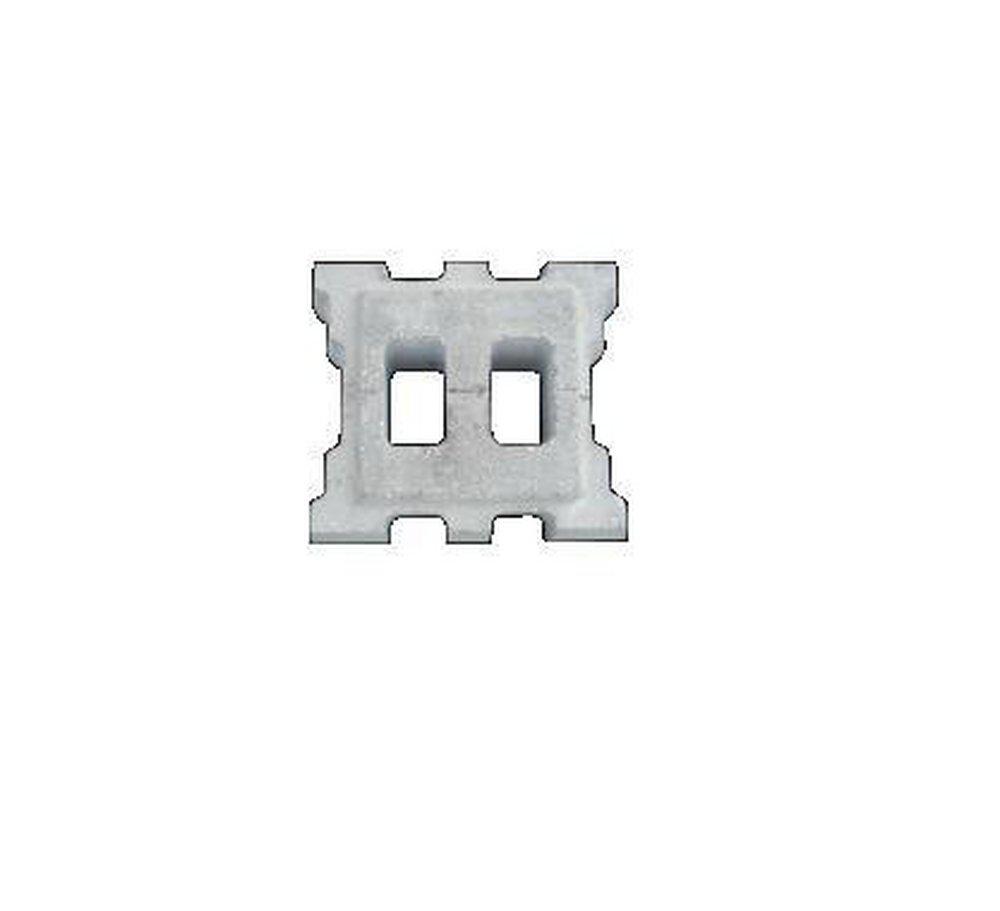 Unidirectional Open Cell Articulating Concrete Block 