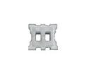 9 in. Unidirectional Open Cell Articulating Concrete Block