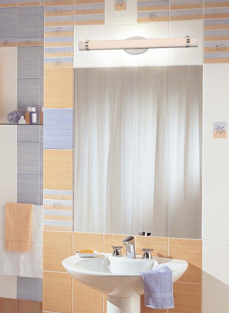 NUVO Polished Nickel 26W 1-Light LED Bath Light 