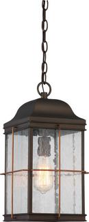 NUVO Bronze/Copper 1-Light 60W Outdoor Hanging Lantern 