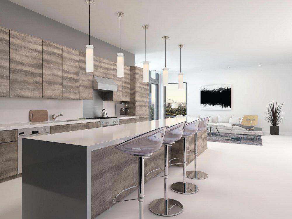 NUVO Brushed Nickel 1-Light LED Mini Pendant with White Opal Glass 