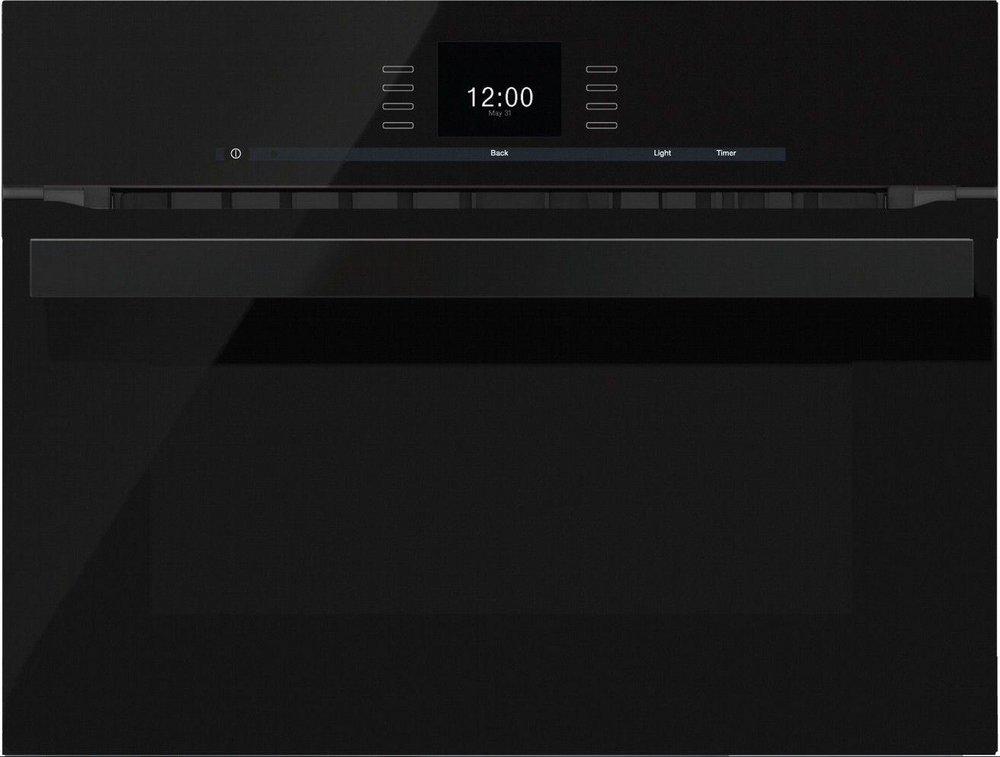 Miele Obsidian Black 23-7/16 in. 1.52 cu. ft. Single Oven 