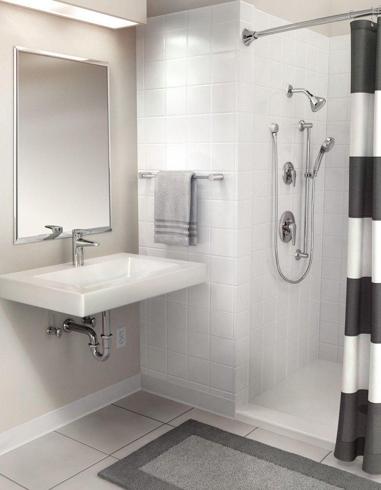 Moen Chrome Single Handle Centerset Bathroom Sink Faucet 