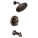 Moen Oil Rubbed Bronze Single Handle Single Function Bathtub & Shower Faucet (Trim Only) 