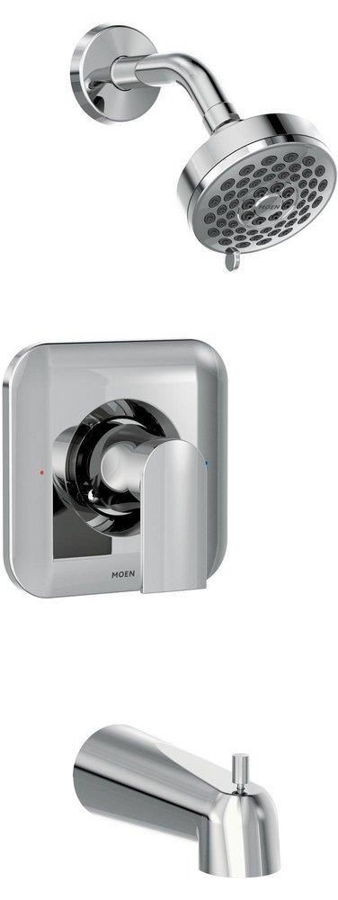 Moen Polished Chrome Single Handle Multi Function Bathtub & Shower Faucet (Trim Only) 