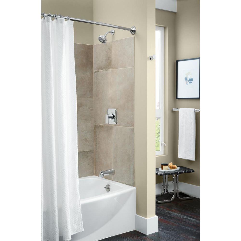 Moen Polished Chrome Single Handle Multi Function Bathtub & Shower Faucet (Trim Only) 