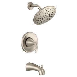 One Handle Single Function Bathtub & Shower Faucet in Brushed Nickel (Trim Only)