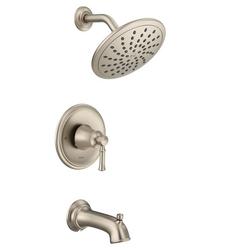 One Handle Single Function Bathtub & Shower Faucet in Brushed Nickel (Trim Only)