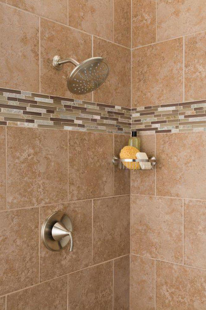 Moen Polished Chrome Single Handle Single Function Shower Faucet (Trim Only) 