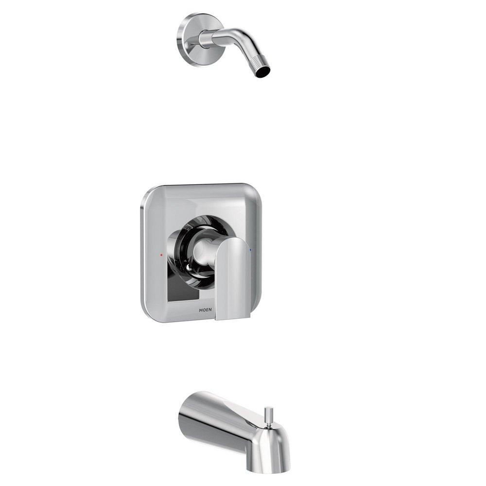 Moen Polished Chrome Single Handle Bathtub & Shower Faucet (Trim Only) 