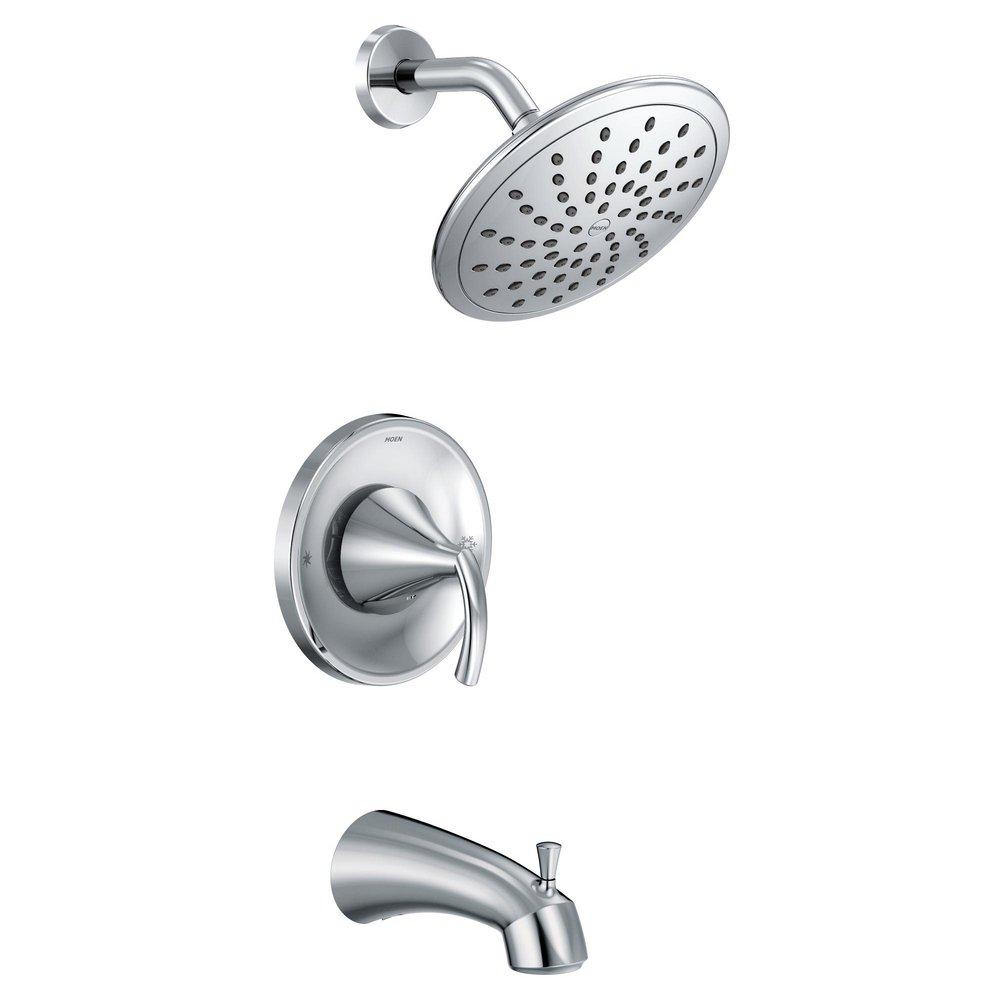 Moen Chrome Single Handle Single Function Bathtub & Shower Faucet (Trim Only) 