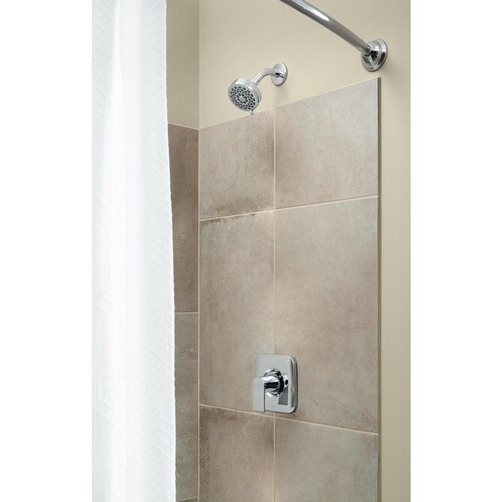 Moen Polished Chrome One Handle Single Function Shower Faucet (Trim Only) 