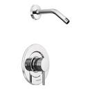 Single Handle Shower Faucet in Polished Chrome