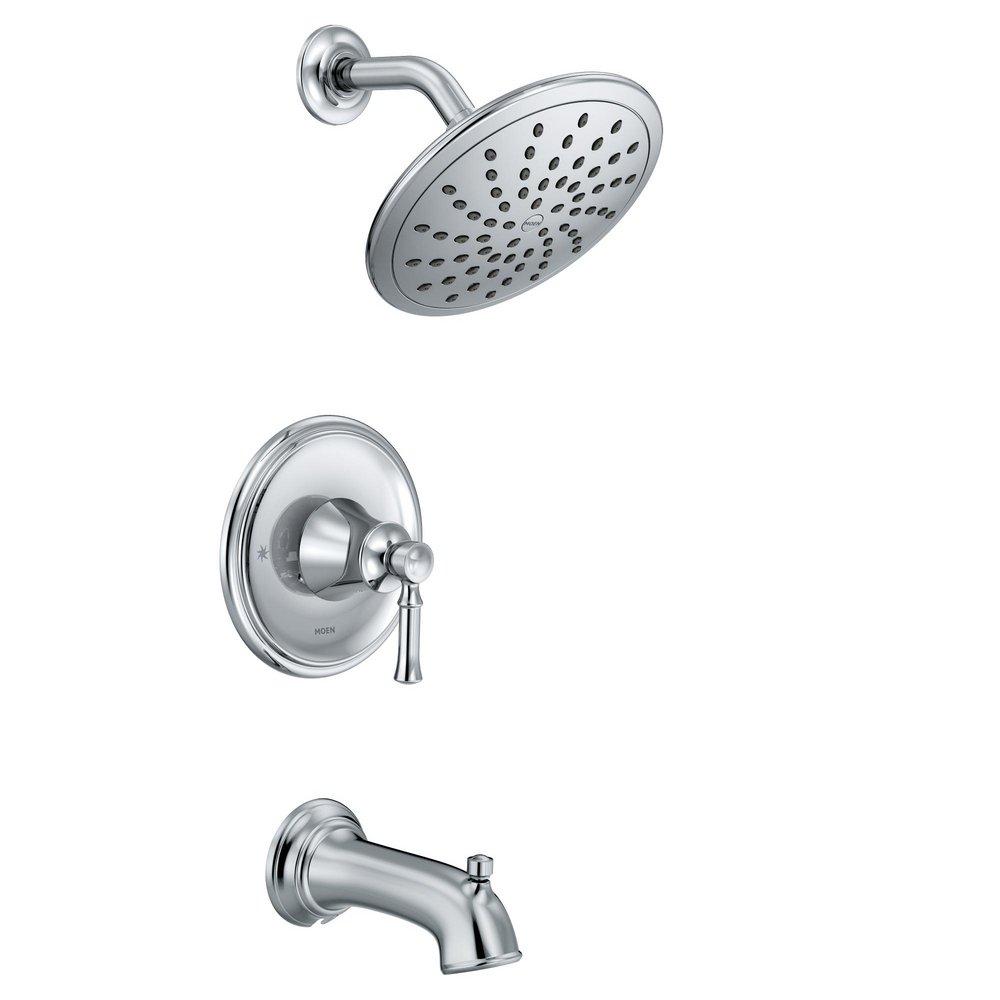 Moen Chrome Single Handle Single Function Bathtub & Shower Faucet (Trim Only) 