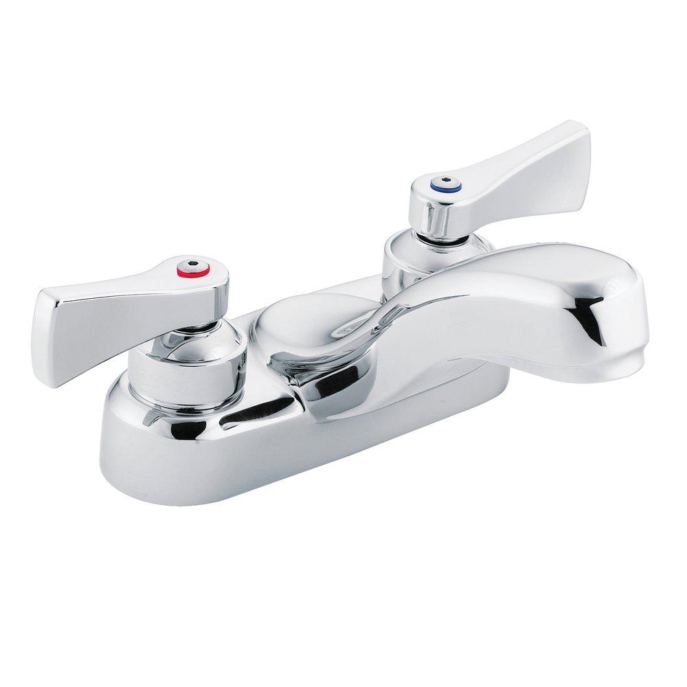 Moen Chrome Single Handle Bathroom Sink Faucet in Chrome 