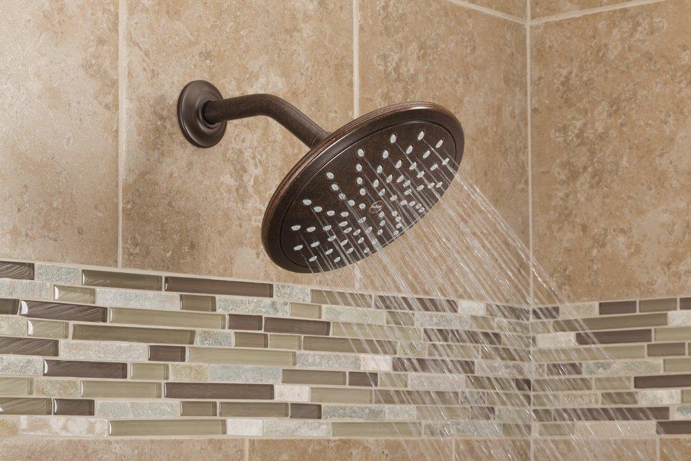 Moen Oil Rubbed Bronze Single Function Rainfall Showerhead 