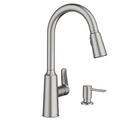 Moen Spot Resist&trade; Stainless Single Handle Pull Down Kitchen Faucet 