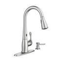 Moen Spot Resist Stainless Single Handle Pull Down Kitchen Faucet 