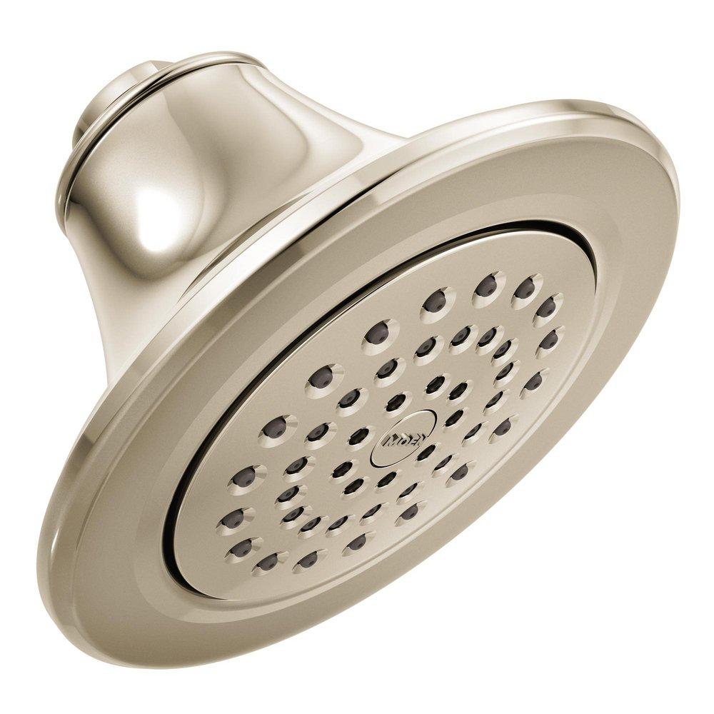 Moen Polished Nickel Single Function Full Showerhead 