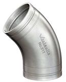 8 in. Grooved Schedule 40 Cast Stainless Steel 45 Degree Elbow