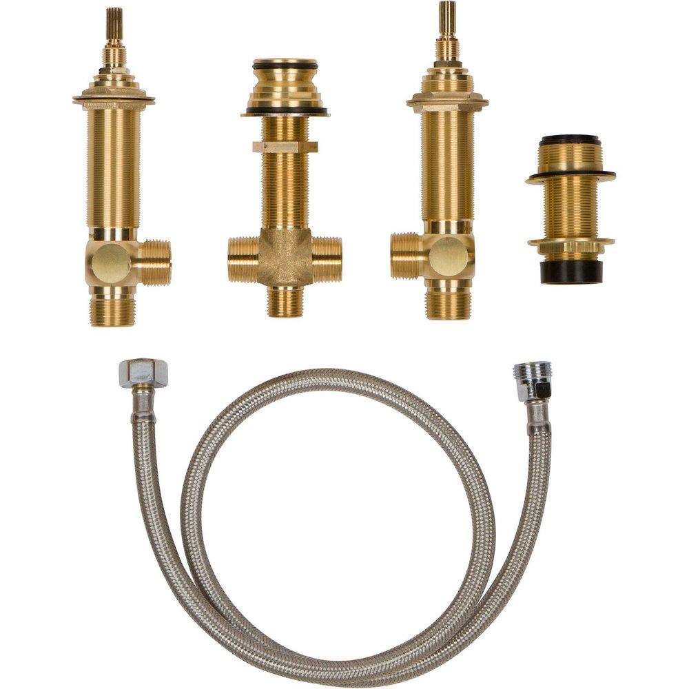 Newport Brass Valve with 20-Point Stem Quick Connect Included 