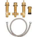 3/4 in. Quick Connect Valve with 20 Point Stem Diverter and Hoses