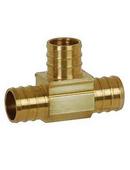 3/4 x 3/4 x 1 in. Brass PEX Crimp Tee