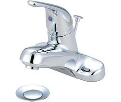 Single Handle Centerset Bathroom Sink Faucet in Polished Chrome