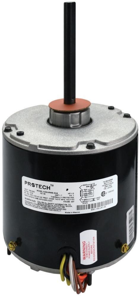 Rheem 208/230V 1075 RPM Condenser Motor 