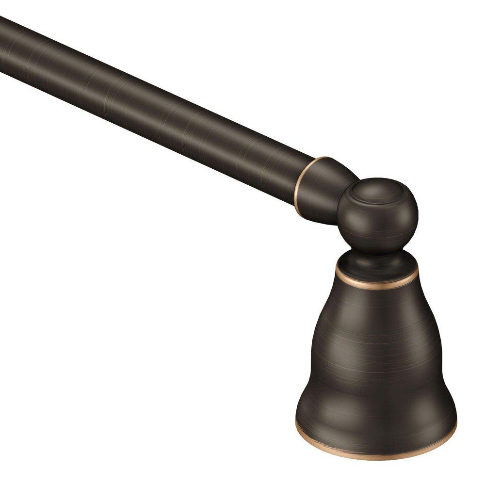 Moen Mediterranean Bronze 25-19/20 in. Towel Bar 