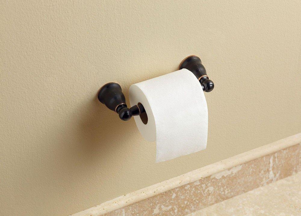 Moen Mediterranean Bronze Wall Mount Toilet Tissue Holder 