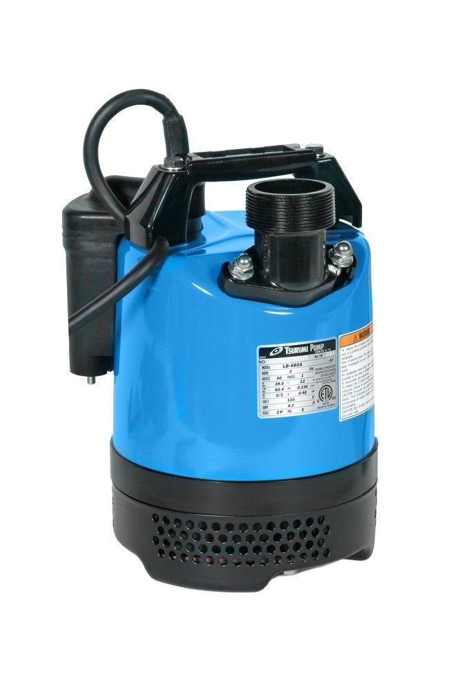 Tsurumi Pump 110V 2 in. Dewatering Pump with Level Sensor 
