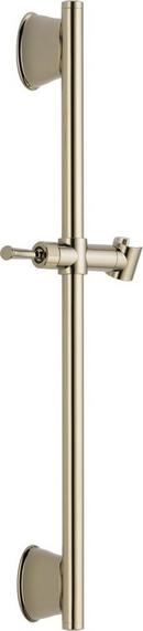 24-5/8 in. Shower Rail in Polished Nickel
